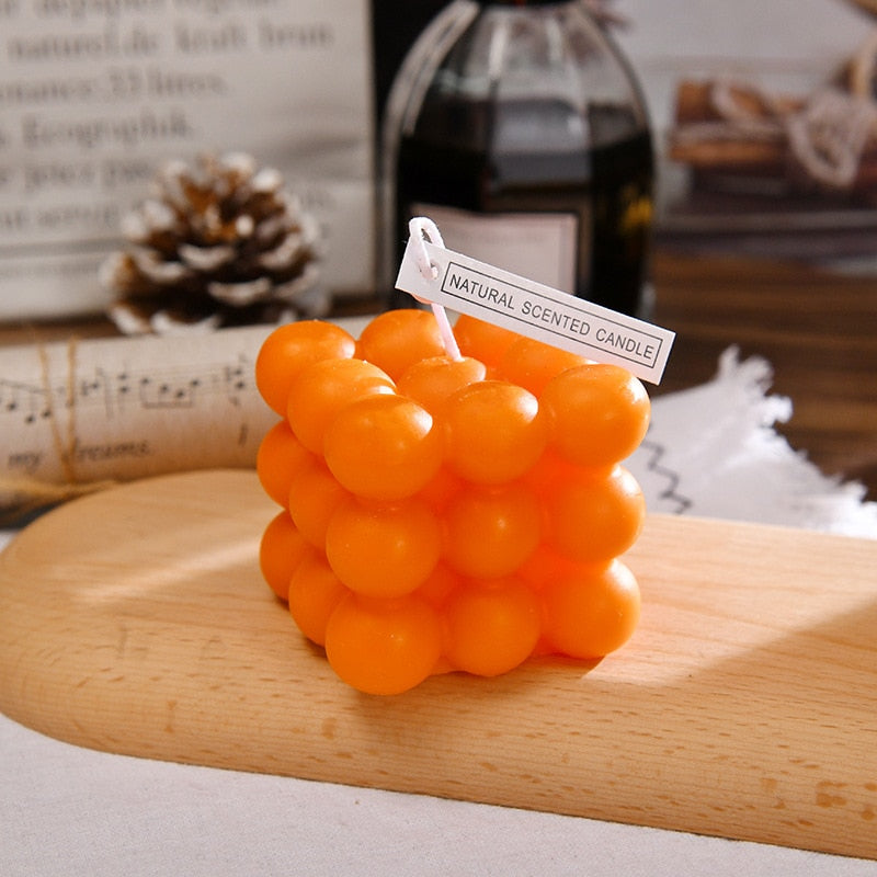 BubbleGlow Candle - A Stylish Candle for Your Living Space