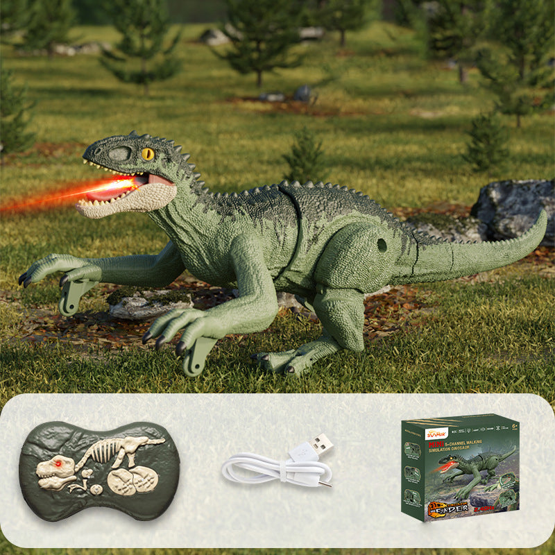 DinoMaster RC - Remote Control Dinosaur Toy with Mist Effect
