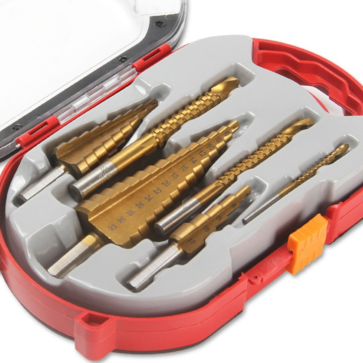 TitaniumPro Drill Set - Precision Drill Bits for Metal and Wood