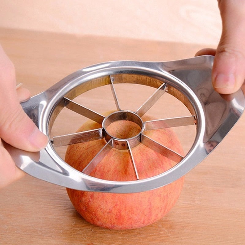 AppleEase Slicer - Stainless Steel Apple Corer and Cutter