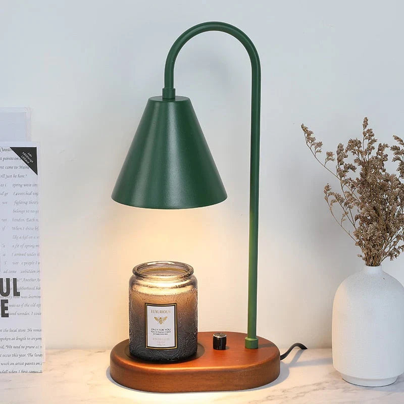 LumiFlare - Enchanting Candle Warmer Lamp for Cozy Evenings