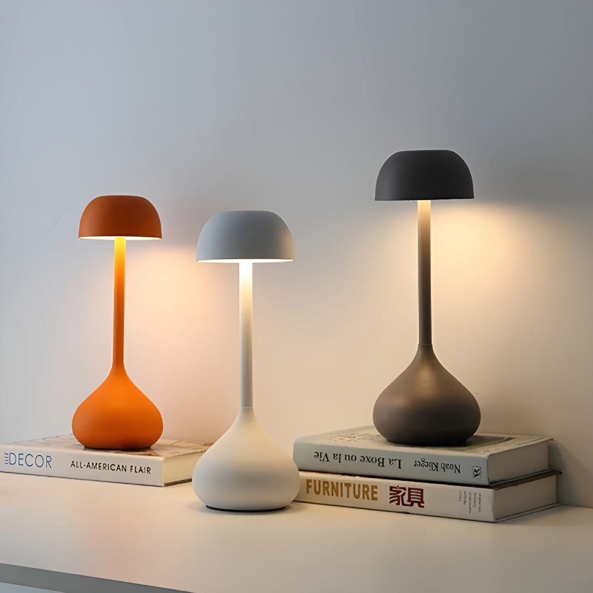 Bovark - Elegant Dimmable Cordless LED Lamp