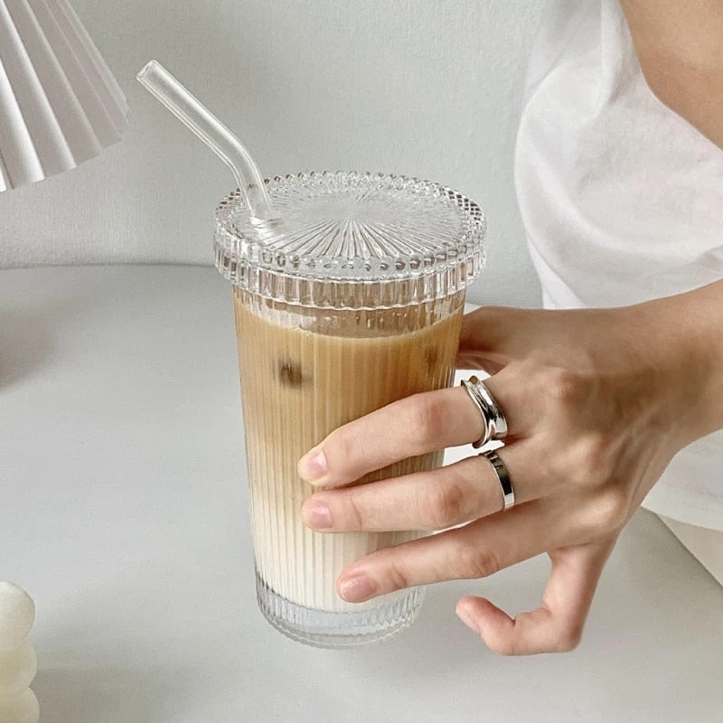 ChicSip Glass - Modern Drinking Glass with Stylish Design