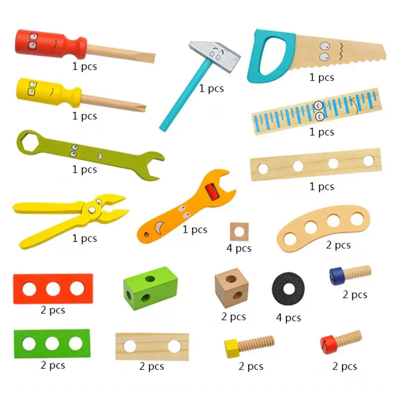 BuilderCraft Set - Creative Montessori Building Set for Kids