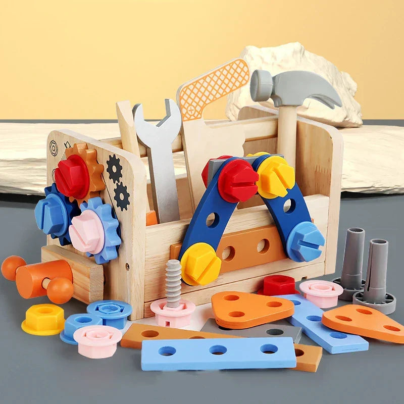 BuildMaster Set - Creative Construction Toolset for Kids