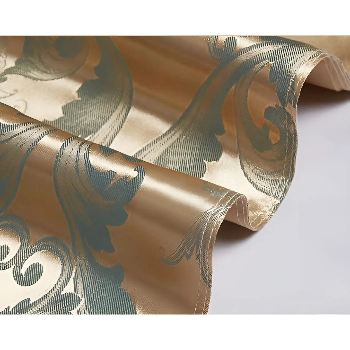 SatinOpulence - Luxury Jacquard Satin Duvet Cover Set