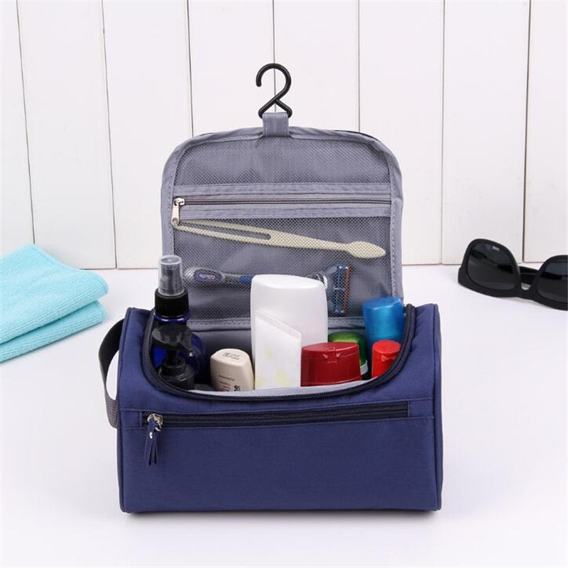 TimoBag - Water-Resistant Travel Toiletry Bag with Hanging Hook