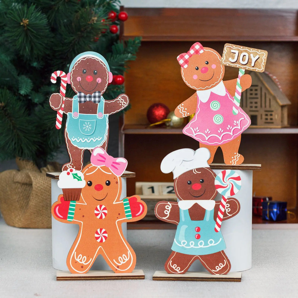 GingerJoy Ornament - Cute Gingerbread Man Design