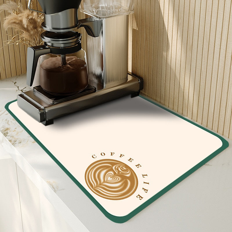 AbsorpTowel Mat - Non-Slip Ultra-Absorbent Dish Drying Mat