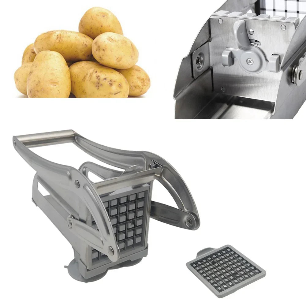 Fritzo Vegetable Cutter - Stainless Steel Vegetable Slicer