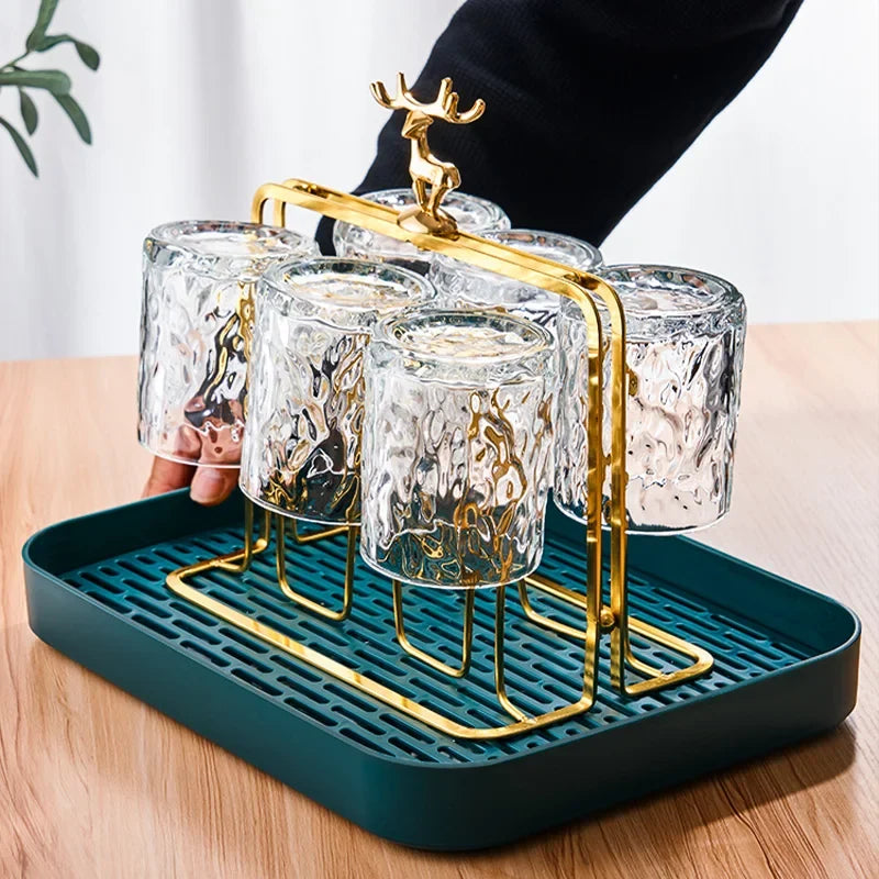Gavrenna - Reindeer Whiskey Glass Cup Holder