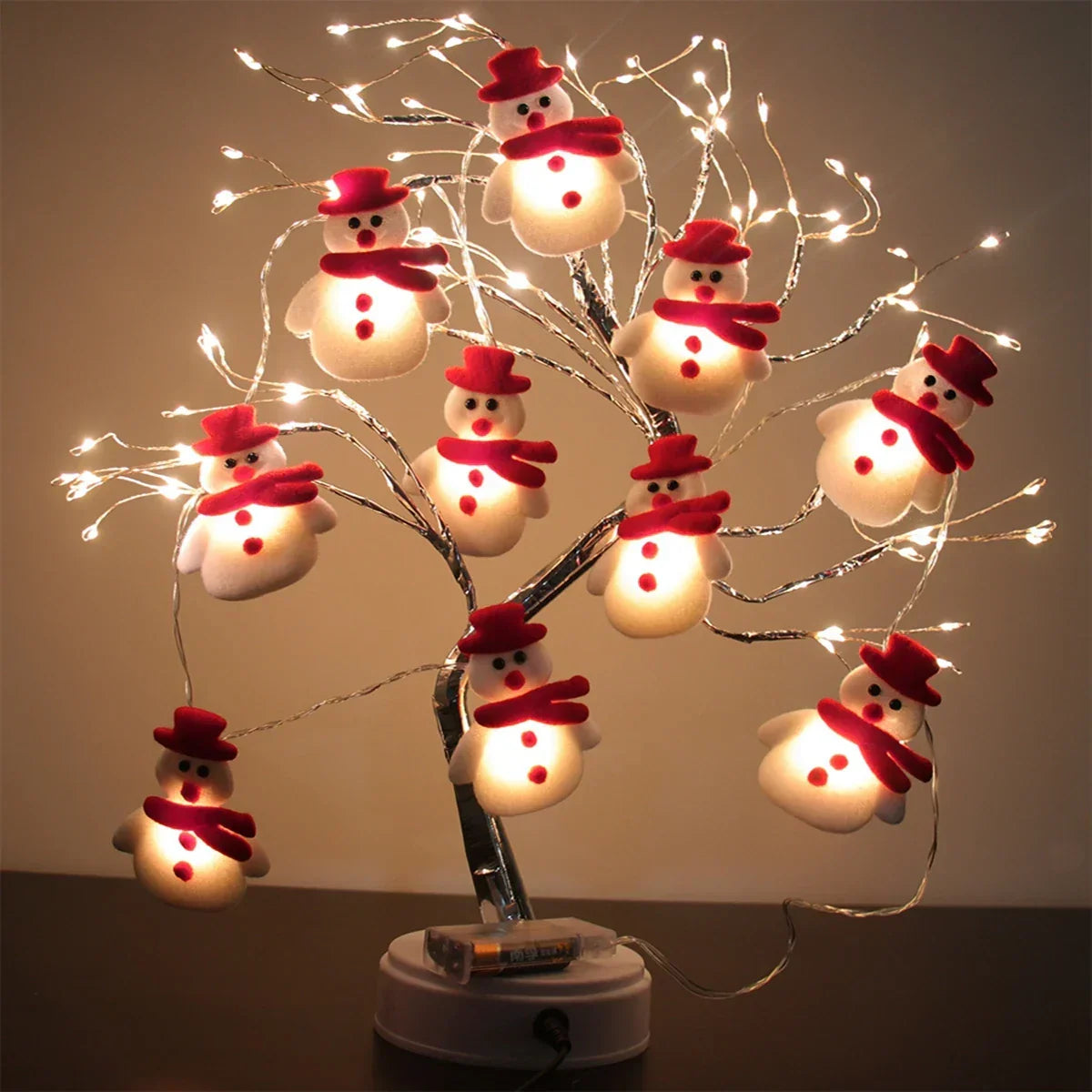 CiFolk - LED Snowman Garland Lights
