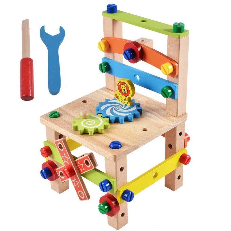 BuildMaster Set - Creative Construction Toolset for Kids