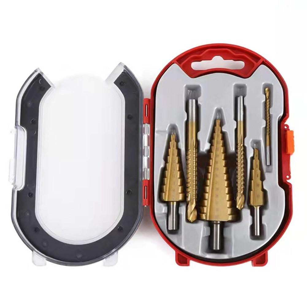 TitaniumPro Drill Set - Precision Drill Bits for Metal and Wood