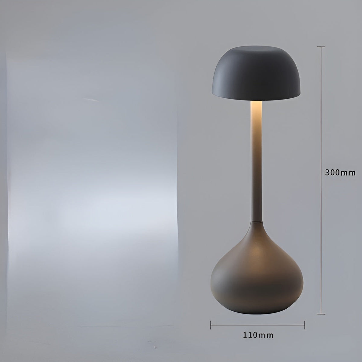 Bovark - Elegant Dimmable Cordless LED Lamp