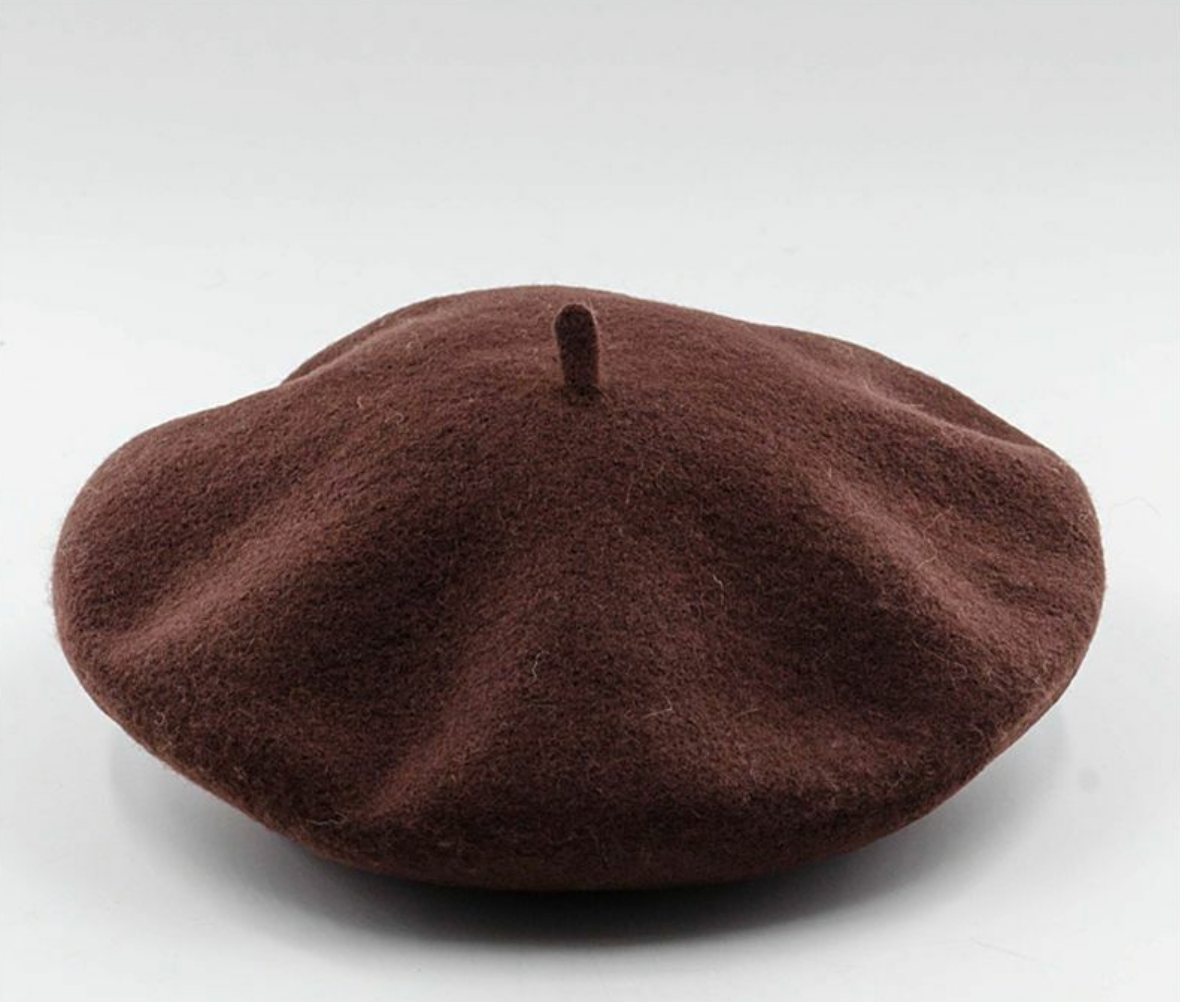 WoolCharm Beret - Cozy Wool Style for Cold Winter Days