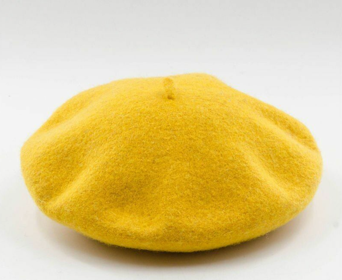 WoolCharm Beret - Cozy Wool Style for Cold Winter Days