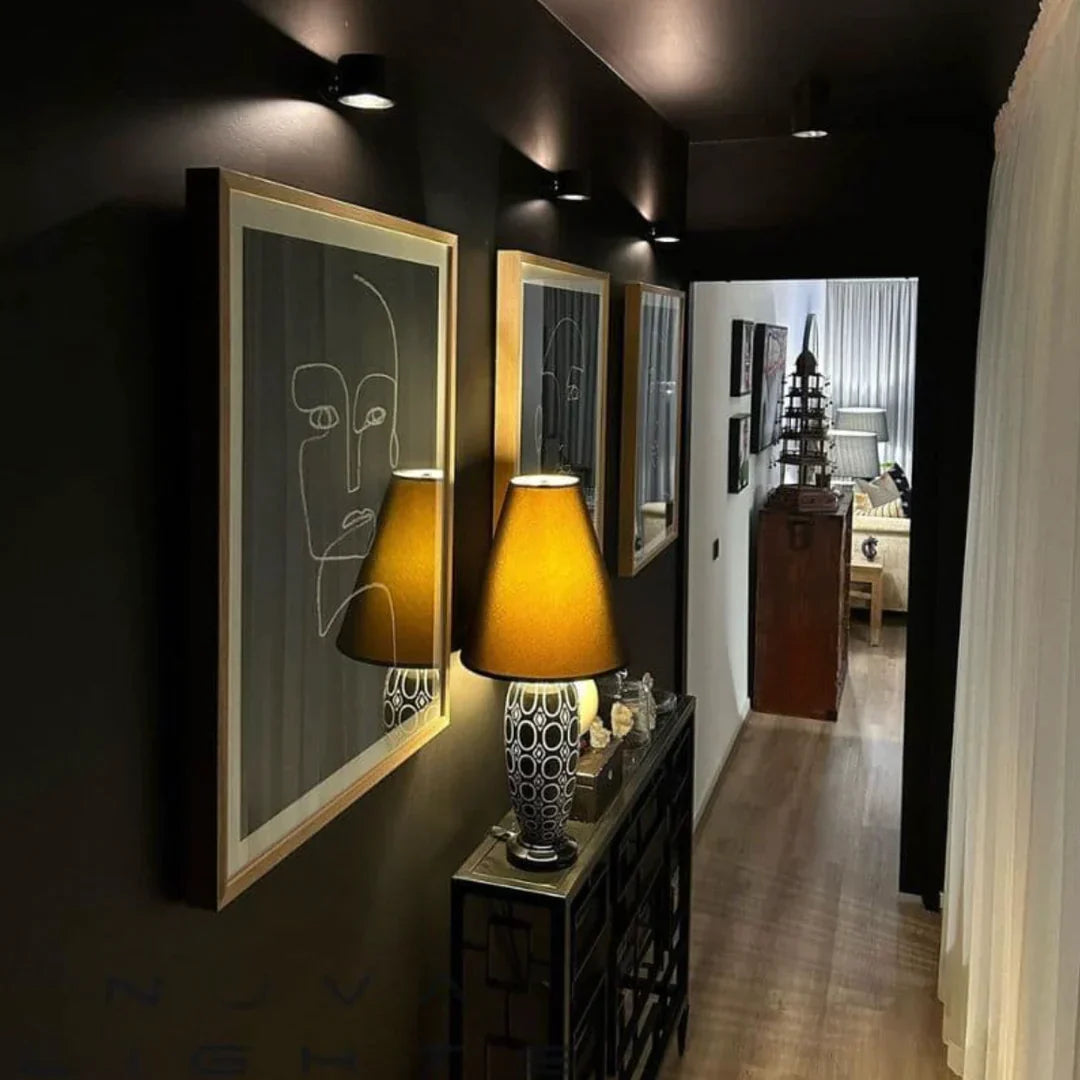Salveron Brook - Cordless USB-Rechargeable Wall Lamp Design