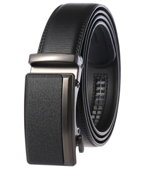 PrestigeBelt - Men's Leather Belt with Automatic Buckle