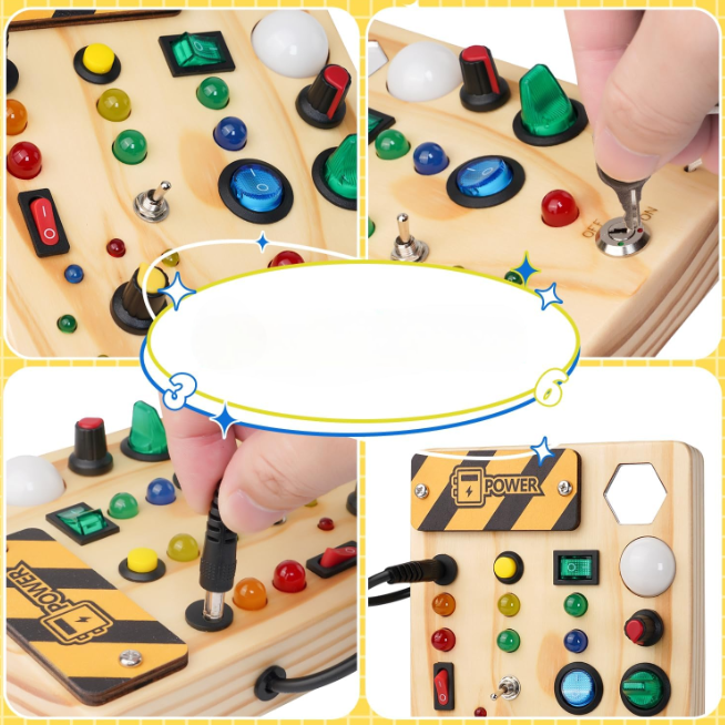 LightPlay - Creative Montessori Light-Up Play Board