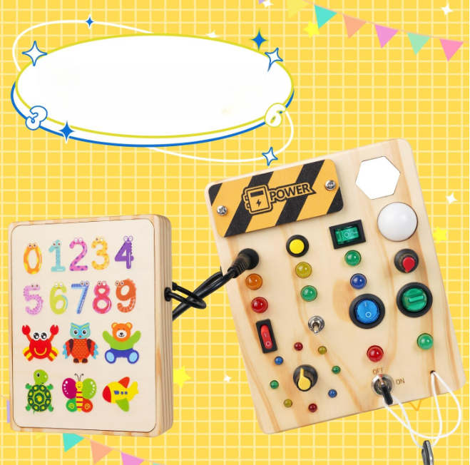 LightPlay - Creative Montessori Light-Up Play Board