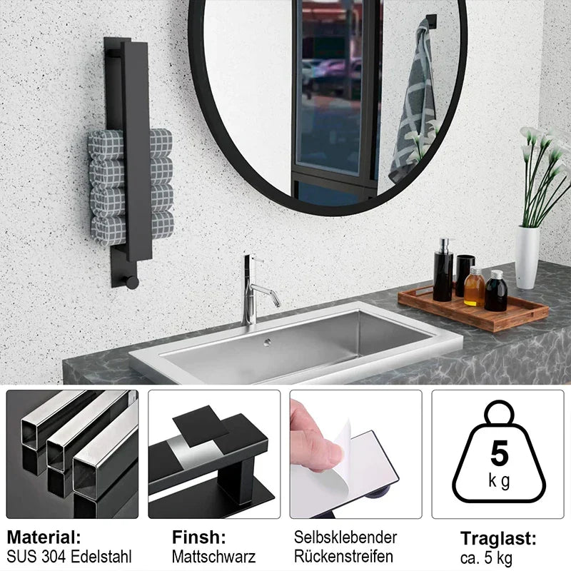 Pendrake - Modern Stainless Steel Towel Rack