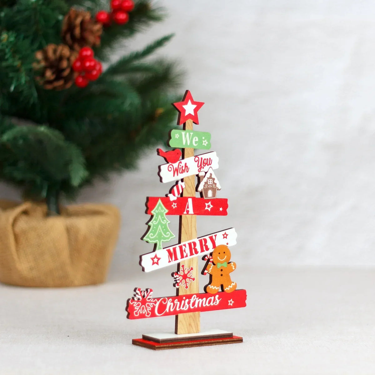 GingerJoy Ornament - Cute Gingerbread Man Design