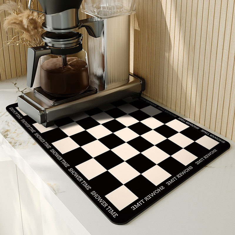 AbsorpTowel Mat - Non-Slip Ultra-Absorbent Dish Drying Mat
