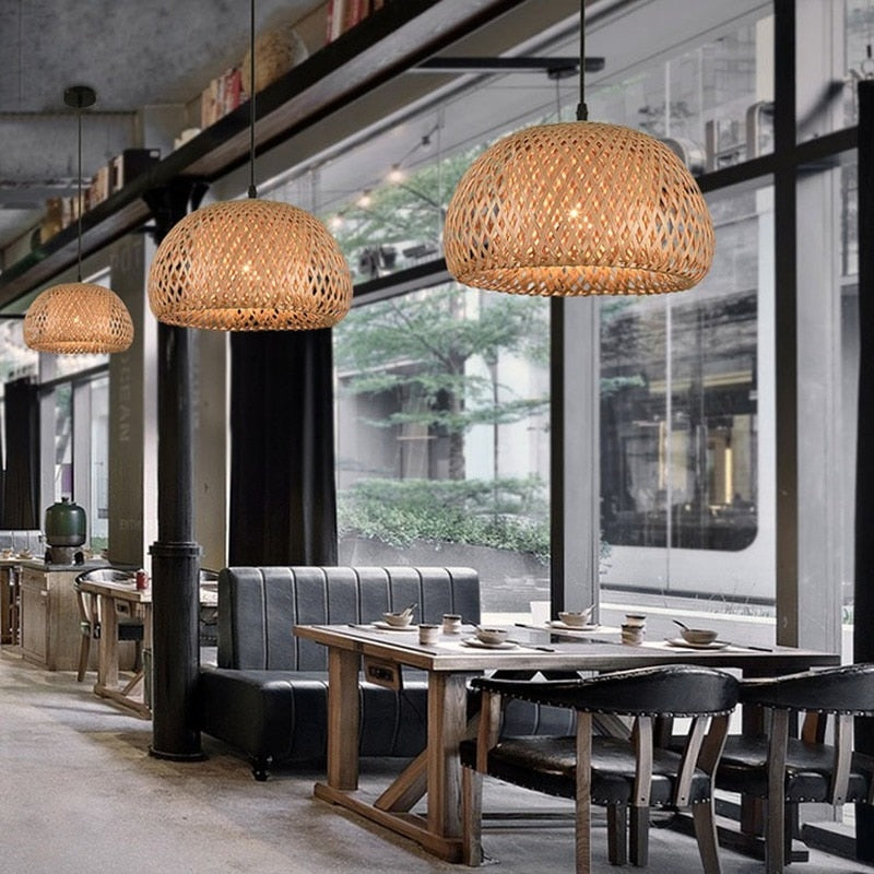 BambooLife - Handwoven Rattan Pendant Lamp