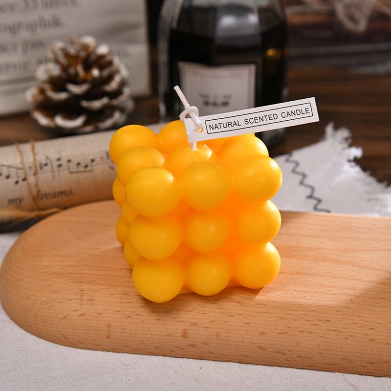 BubbleGlow Candle - A Stylish Candle for Your Living Space