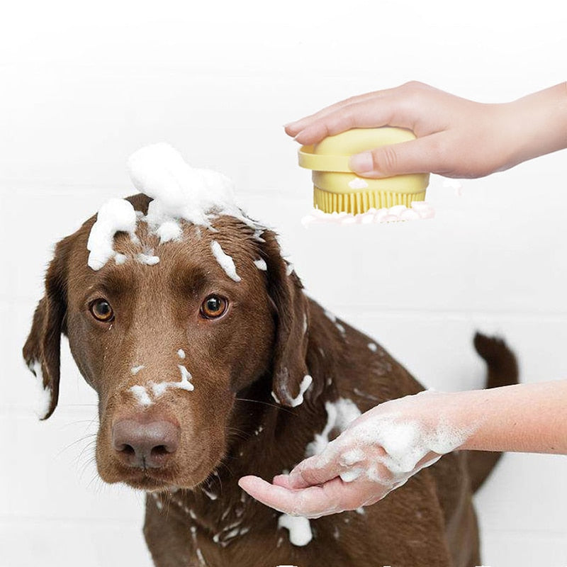 DogEase - Gentle Shower Brush for Dogs