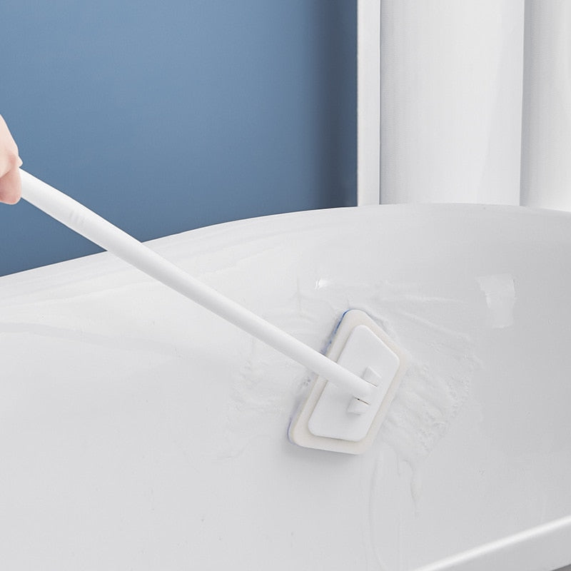 CleanEase Brush - Efficient Bathroom Wall Cleaning Tool