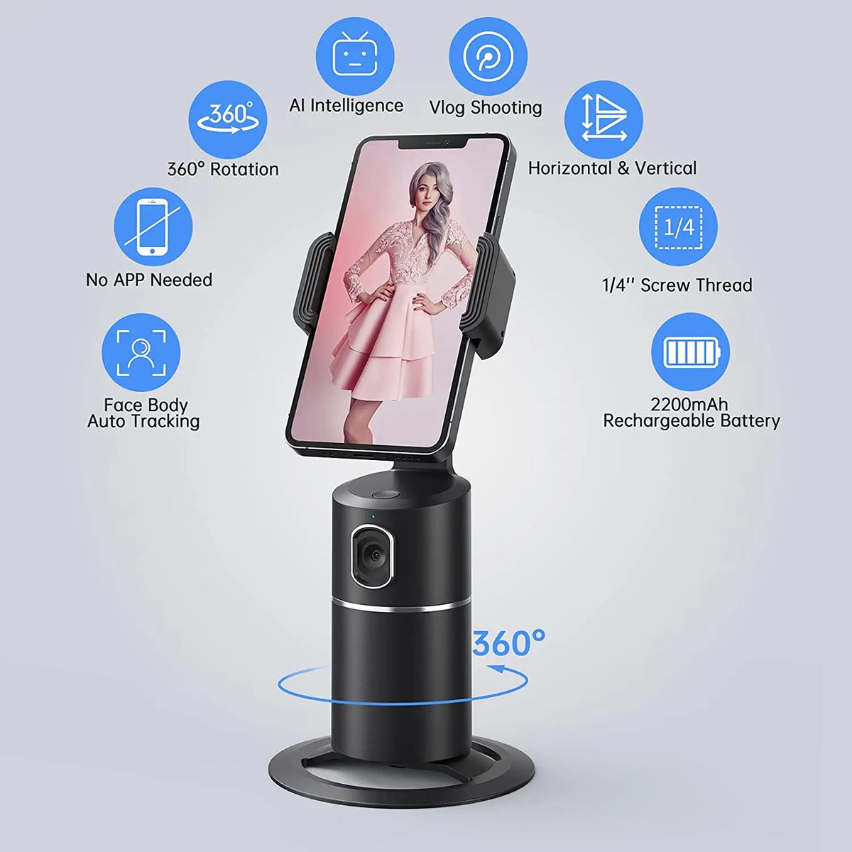 Follow Frame - Automatic Face Tracking Phone Holder