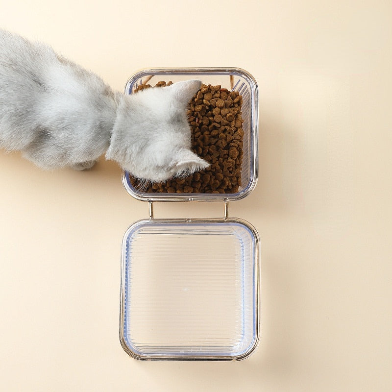 PetChic - Trendy Elevated Feeding Bowl for Cats and Small Dogs