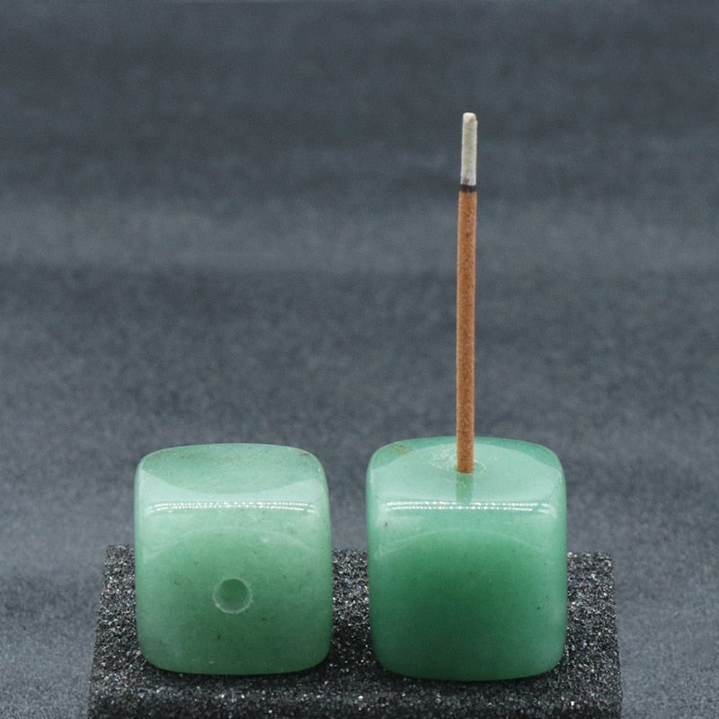 GemAura Incense Holder - Natural Gemstone Incense Holder for a Serene Home