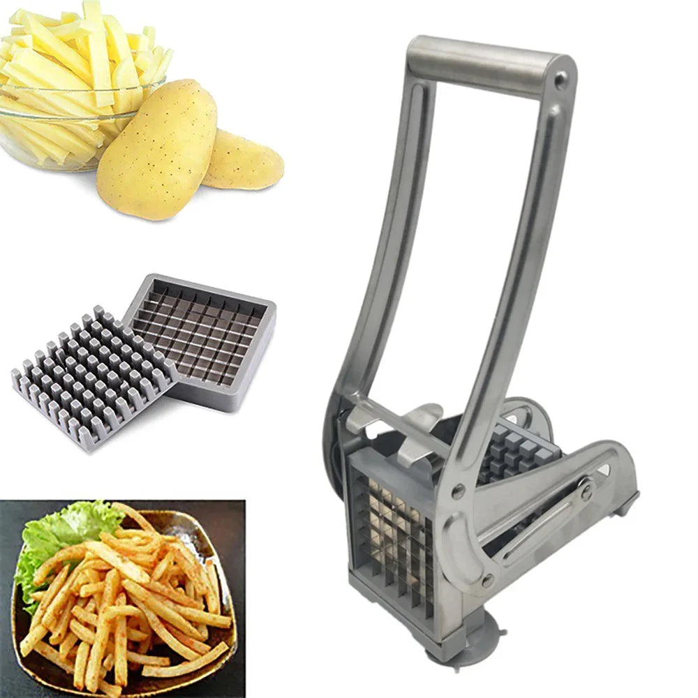 Fritzo Vegetable Cutter - Stainless Steel Vegetable Slicer