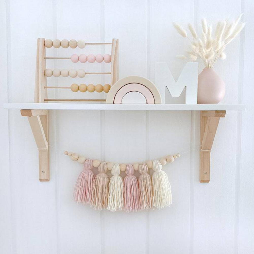TinyGlow String - Wooden Bead Garland for Nursery Decor