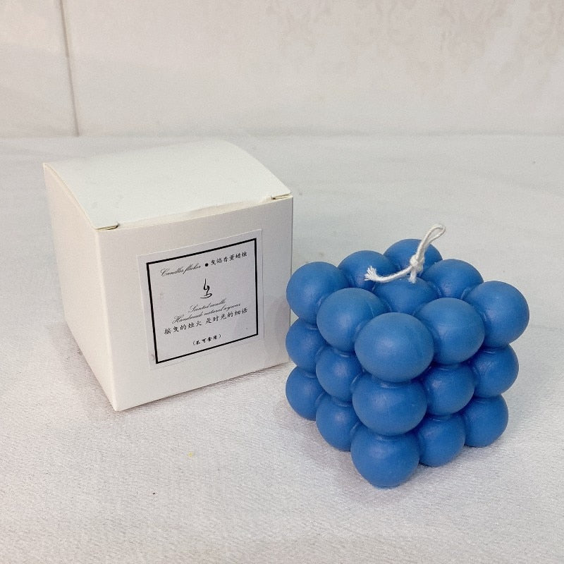 BubbleGlow Candle - A Stylish Candle for Your Living Space