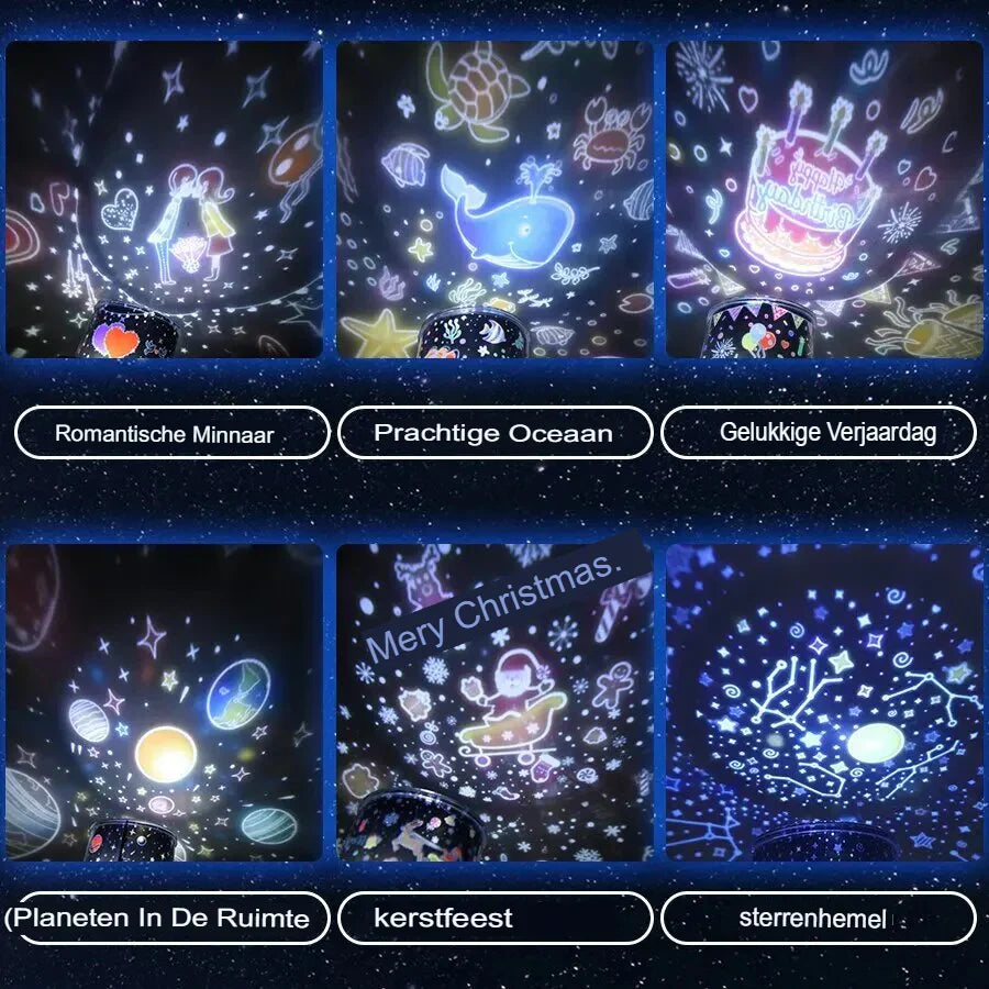 StarryDream - Kids Star Projector Night Light