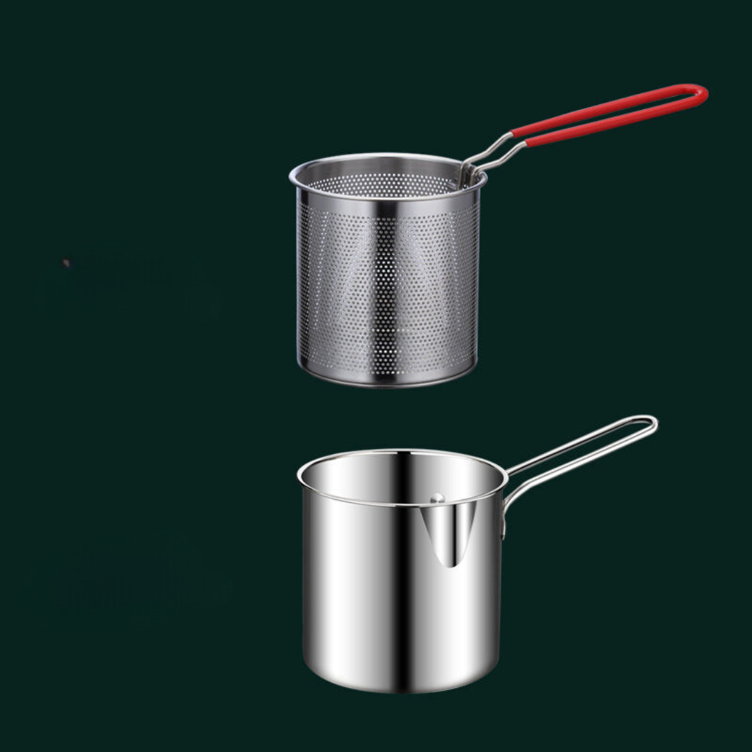 Lambrose - Stylish Stainless Steel Fryer for Healthier Meals
