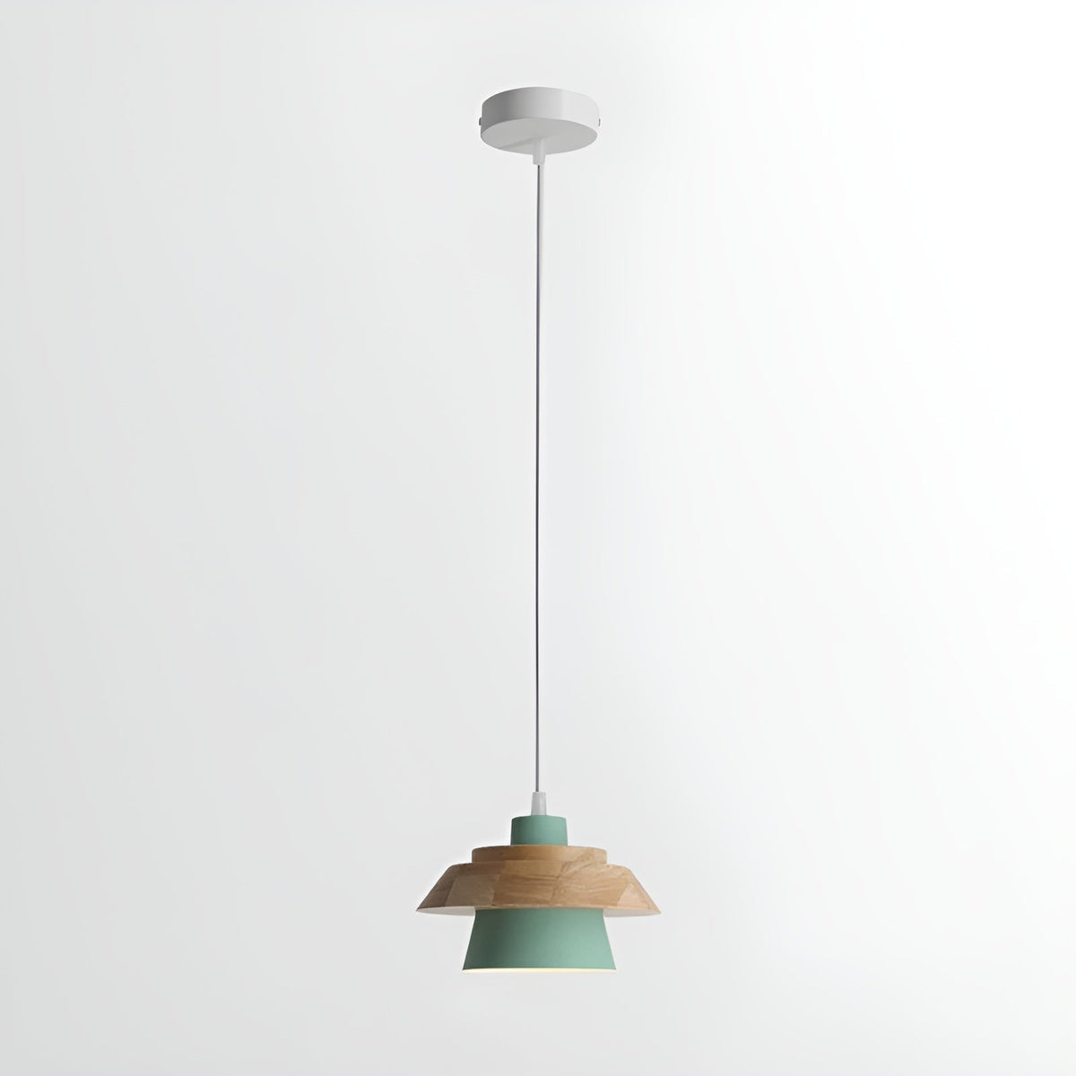 NordicMacaron - Wood Finish Ceiling Pendant Light