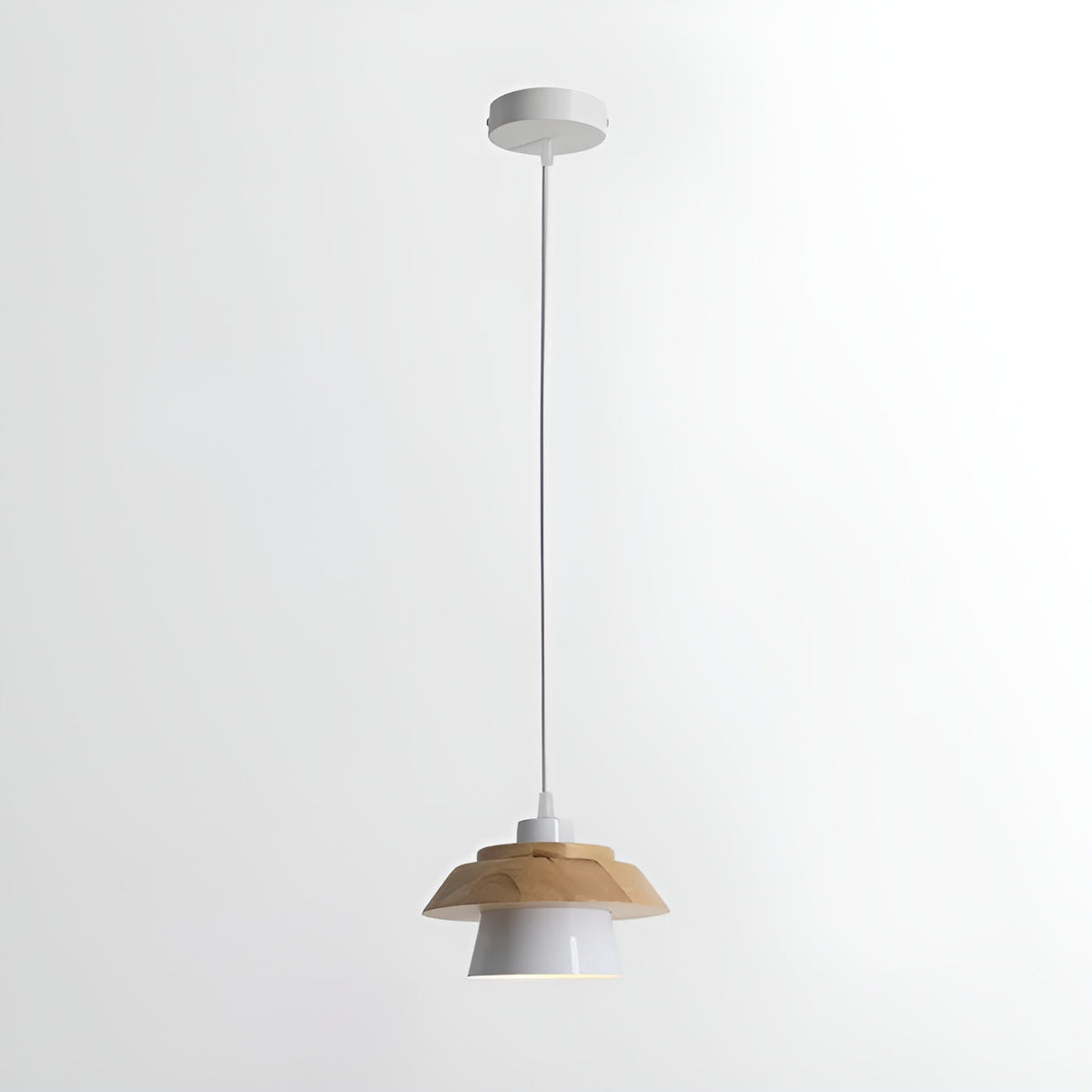 NordicMacaron - Wood Finish Ceiling Pendant Light