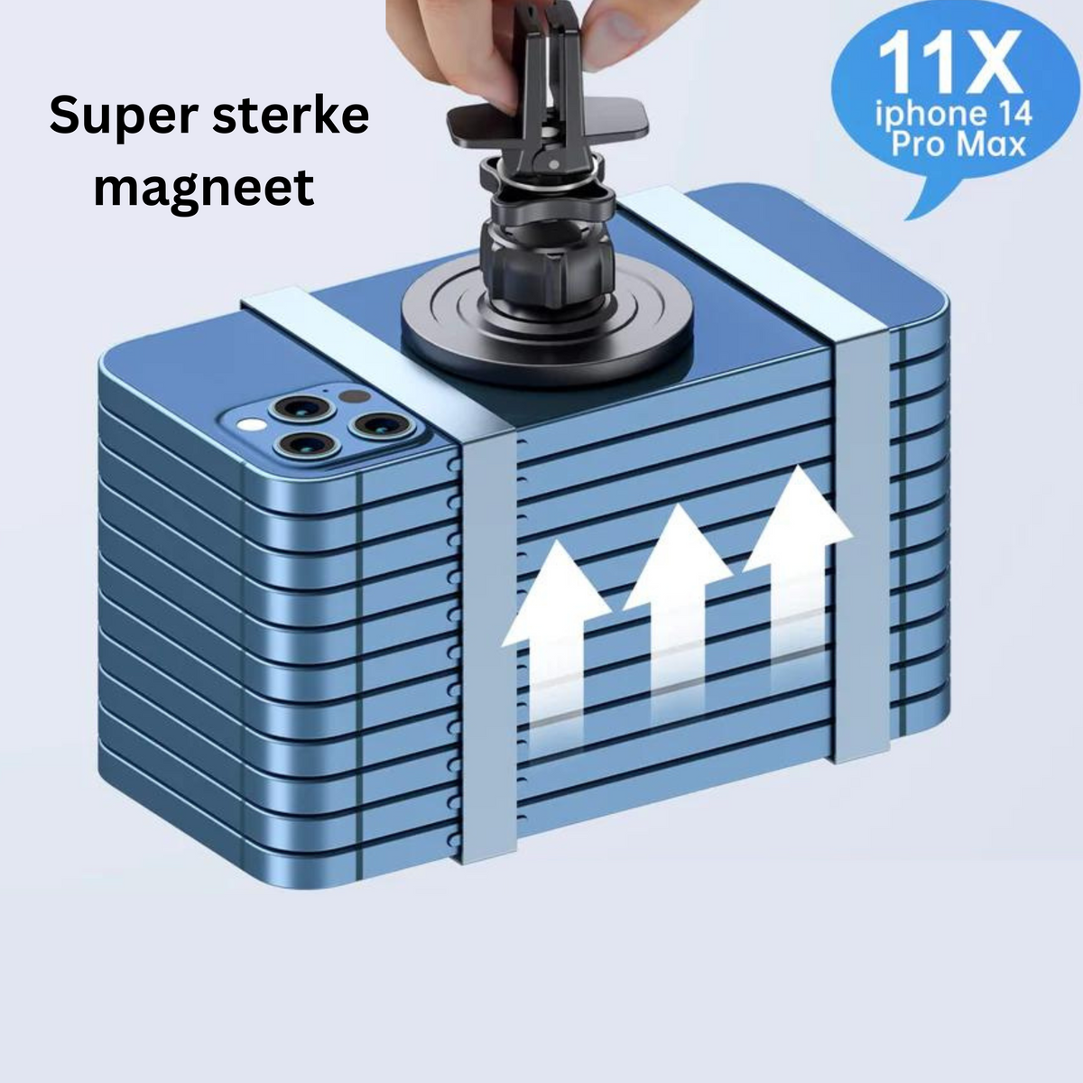 EliteGrip 360° - Stylish Magnetic Car Phone Mount