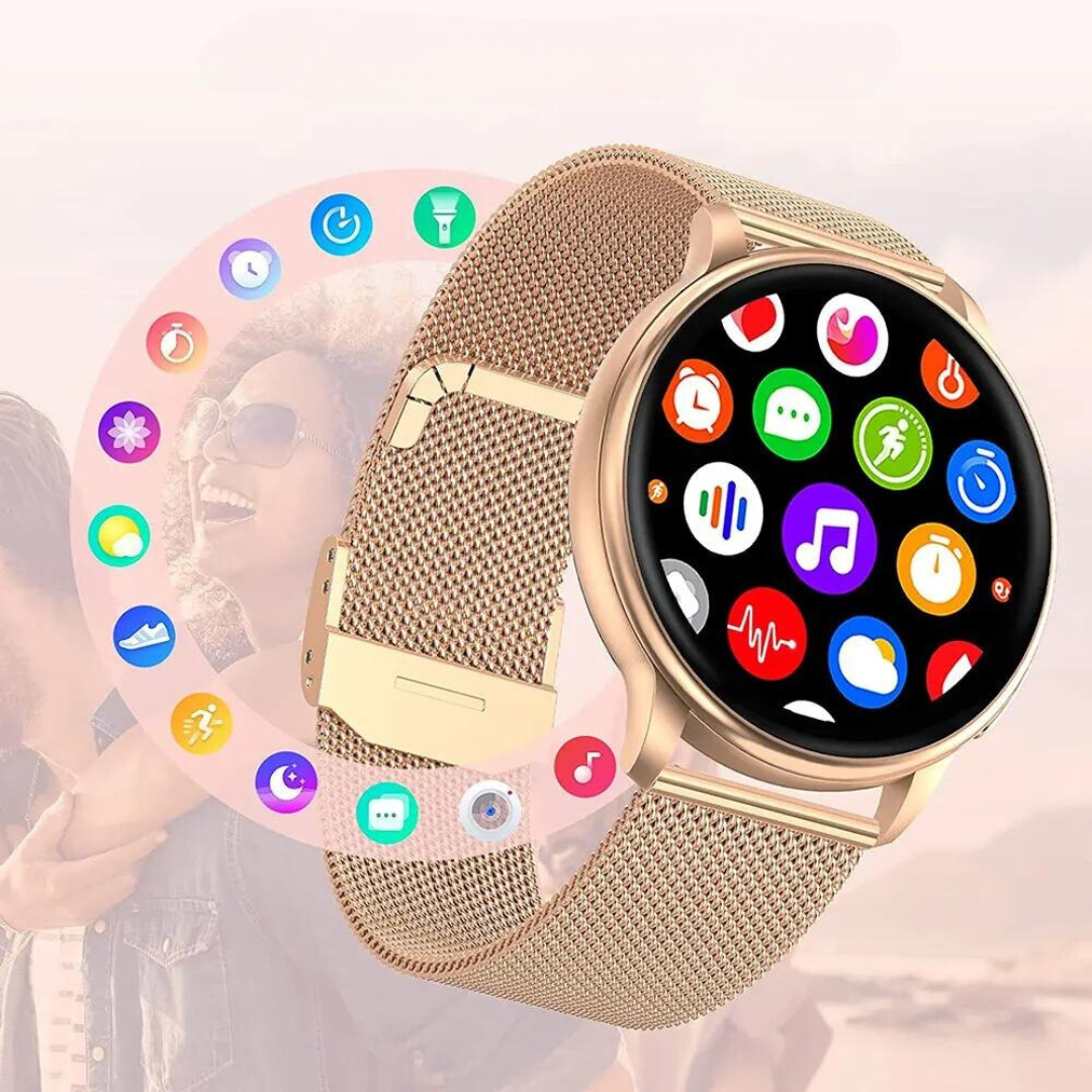 Yuvion Smartwatch - Stylish, Functional Wearable for Everyday Wear