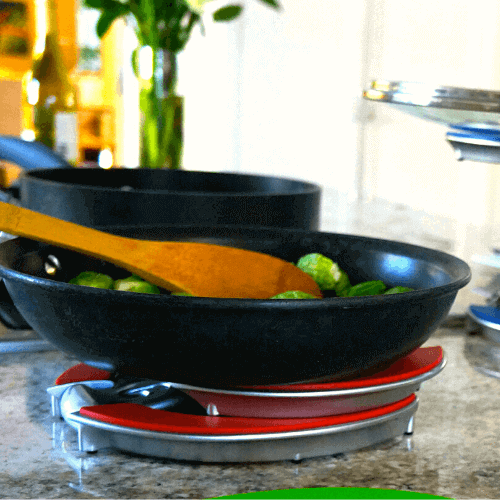 LidGrip Ease - Stylish Multifunctional Lid Holder and Trivet