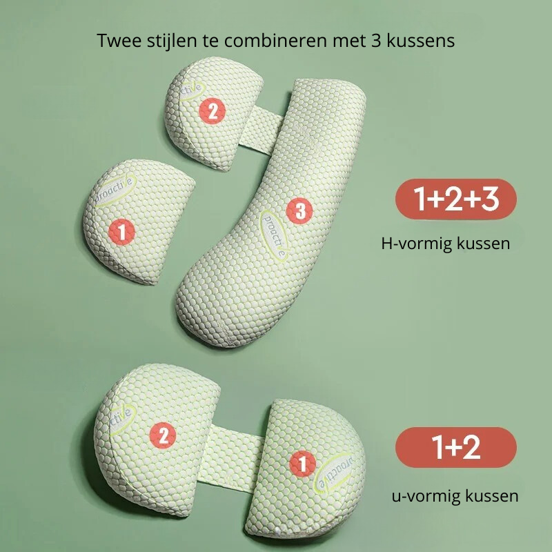 NeoCradle - Full Body Pregnancy Support Pillow