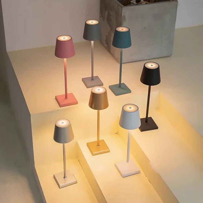 LumiFlex Touch Lamp - Modern Rechargeable LED Table Lamp