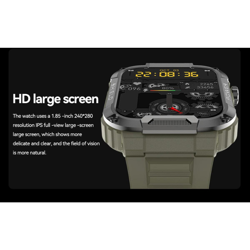 Lyzark Watch - Military-Grade Smartwatch for Everyday Use
