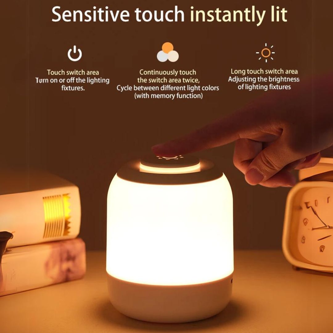 Callie Portable Desk Light - Stylish Rechargeable Desk Lamp