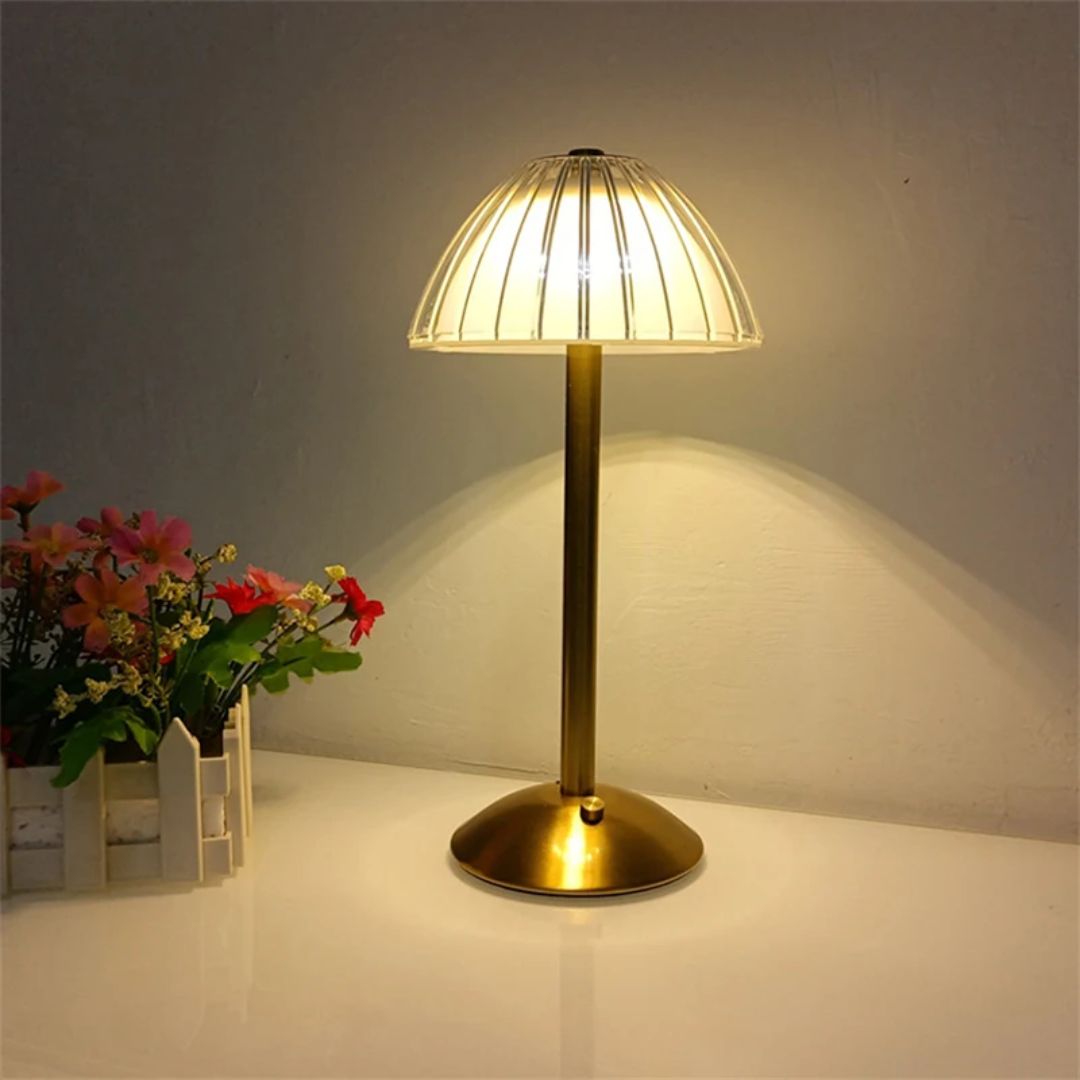 Karina GlowDesk - Retro Rechargeable Desk Lamp